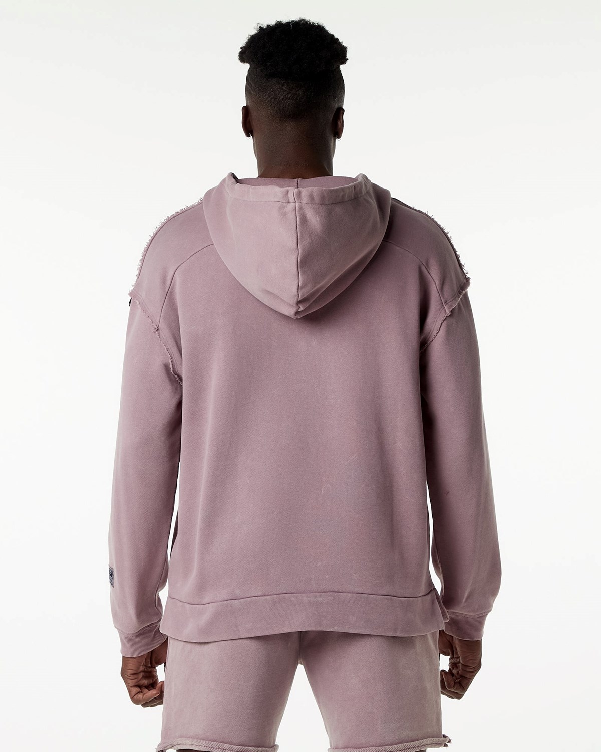 Alphalete Heavyweight Washed Terry Hoodie Ruzove | 657-YVSHRU