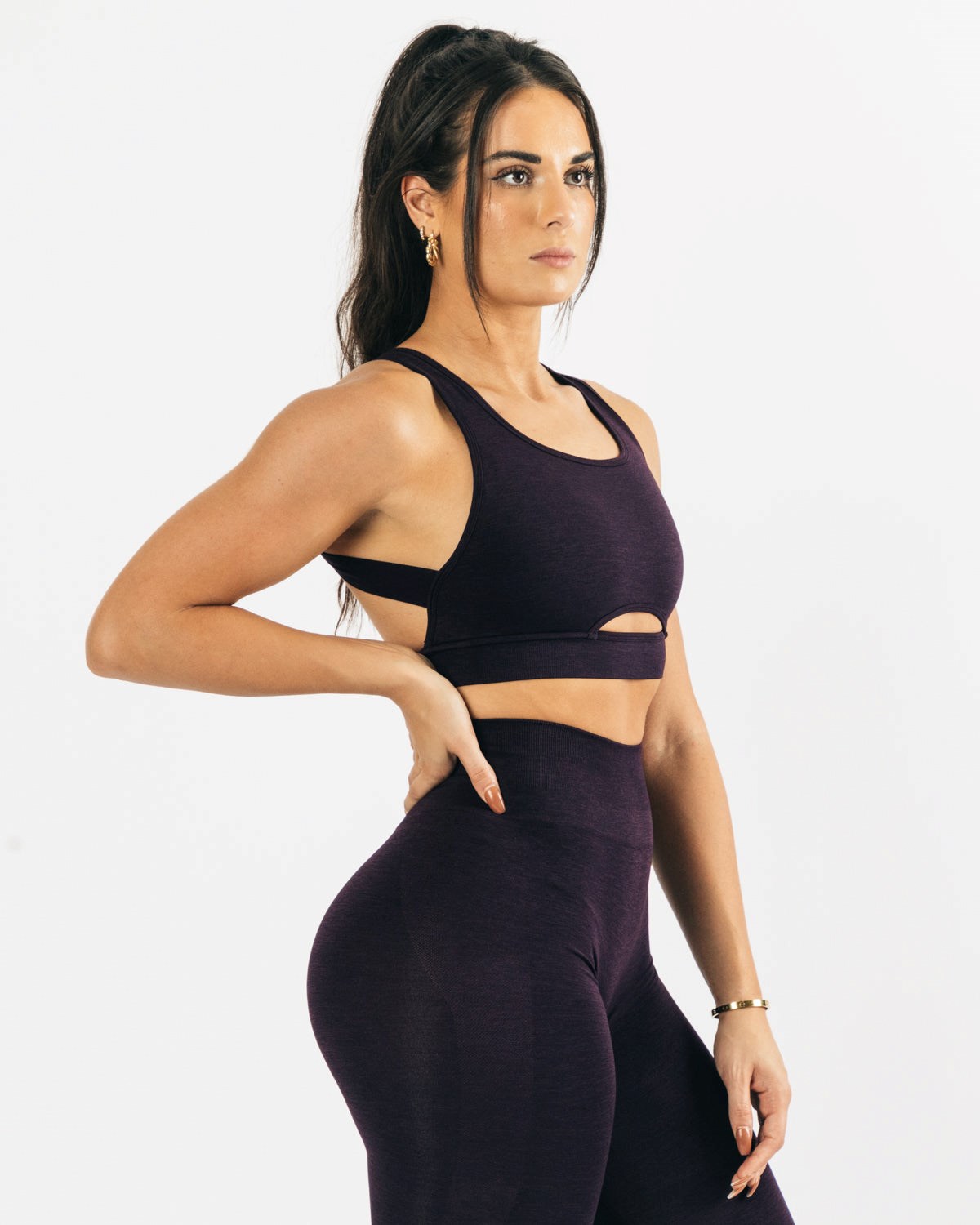 Alphalete High-Impact Seamless Sports Bra Twilight | 059-XMHZIJ