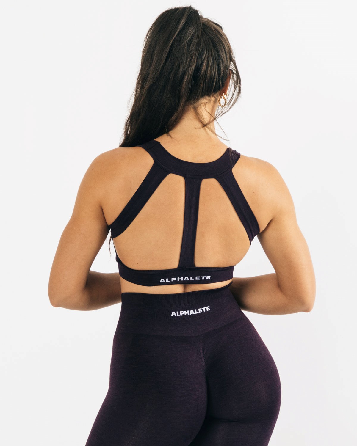 Alphalete High-Impact Seamless Sports Bra Twilight | 059-XMHZIJ