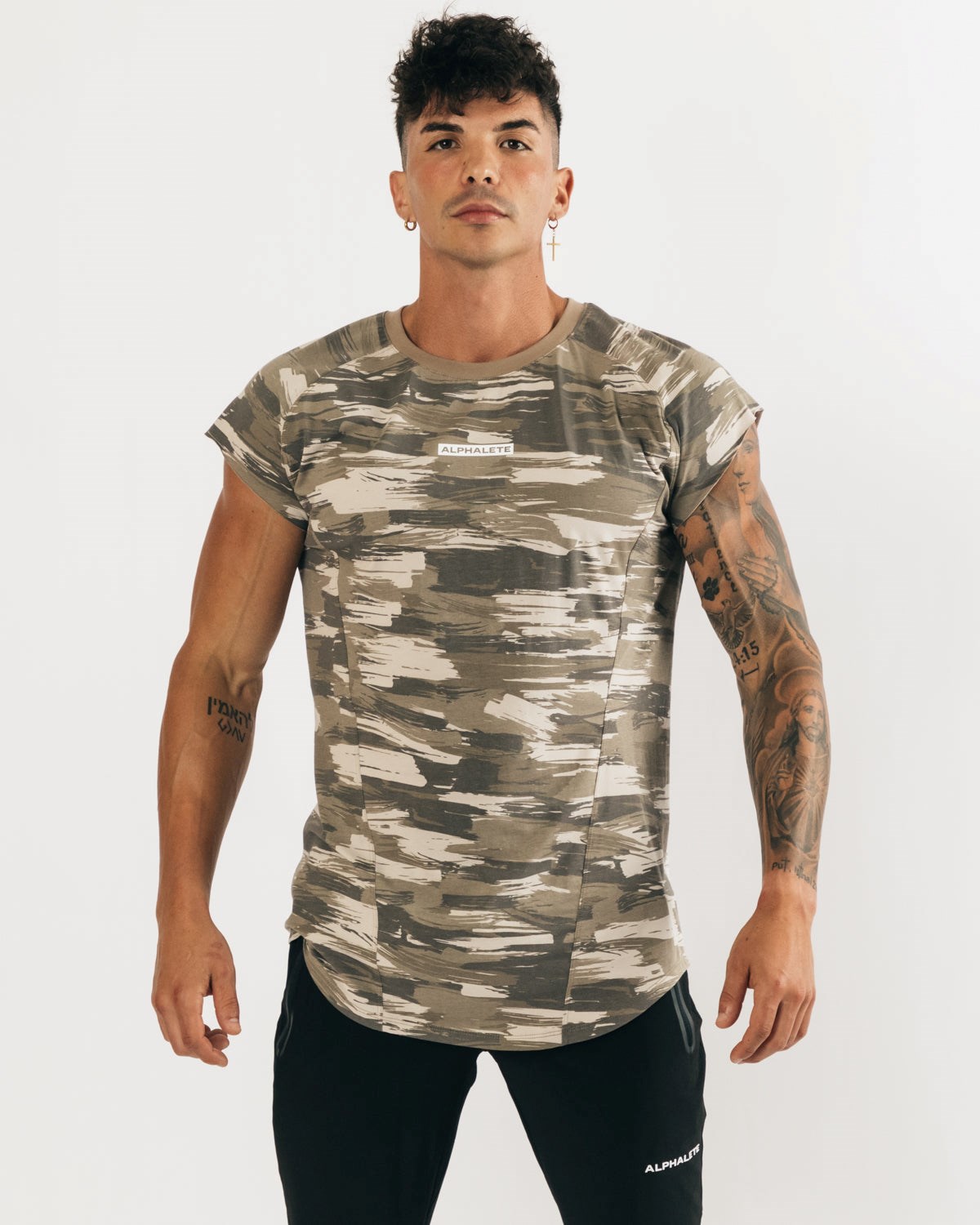 Alphalete High Performance Bez Rukavov Tee Maskacove | 576-MZAJGK