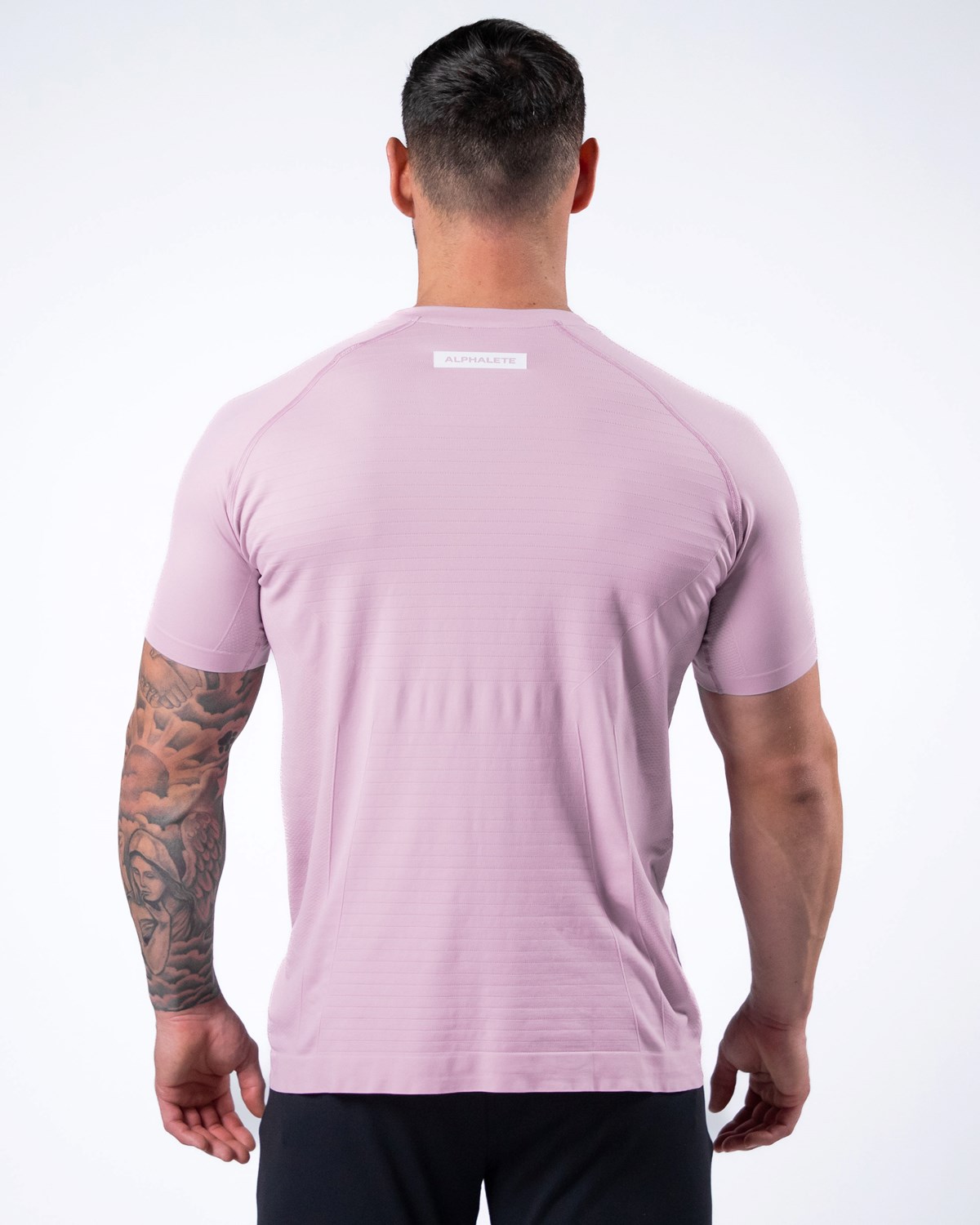 Alphalete High Performance Seamless Kratke Sleeve Tee Bloom | 304-PDARZO