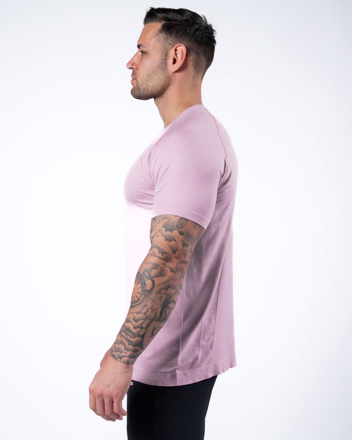 Alphalete High Performance Seamless Kratke Sleeve Tee Bloom | 304-PDARZO