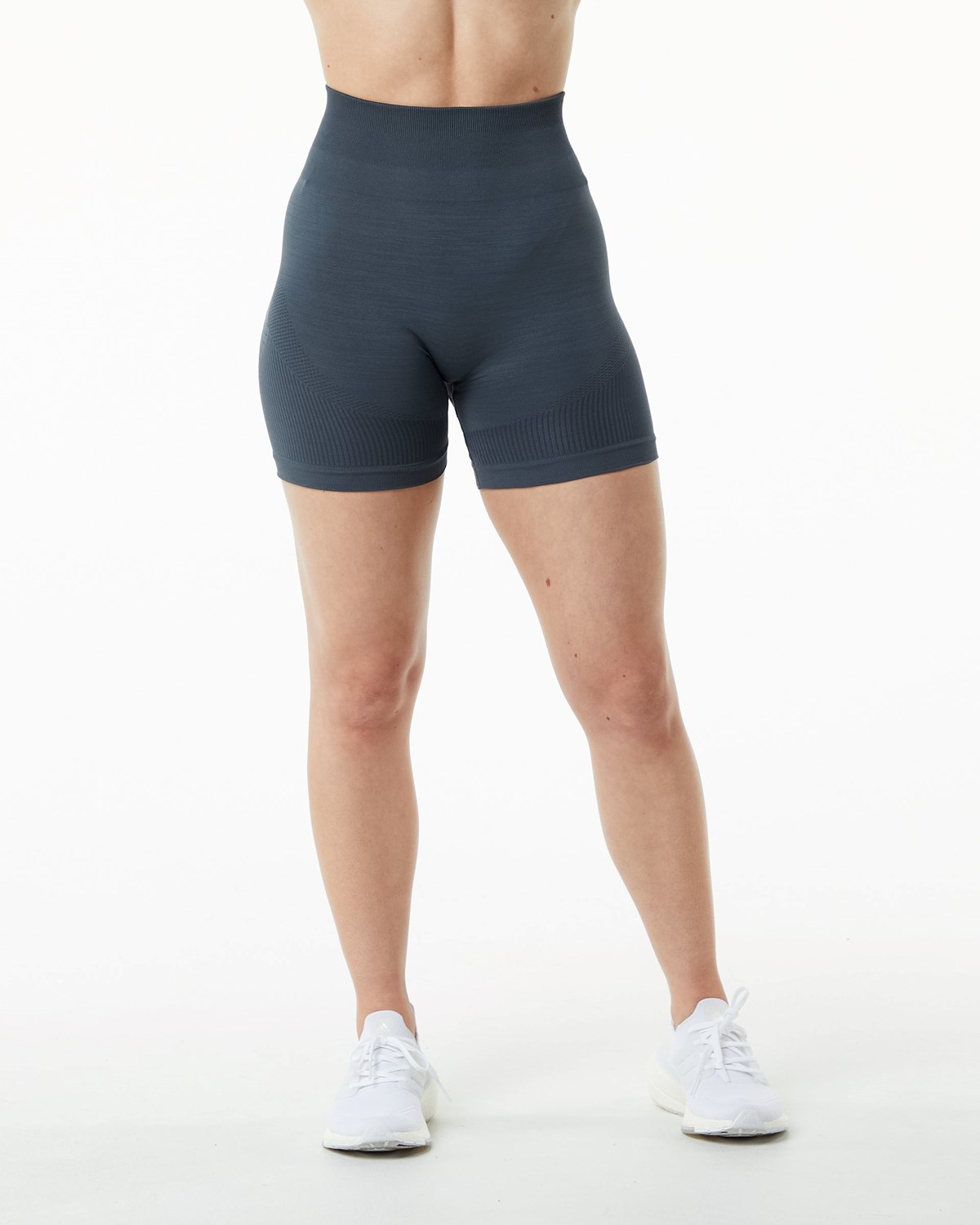 Alphalete High Performance Seamless Kratke Carbon | 876-JLWMCK