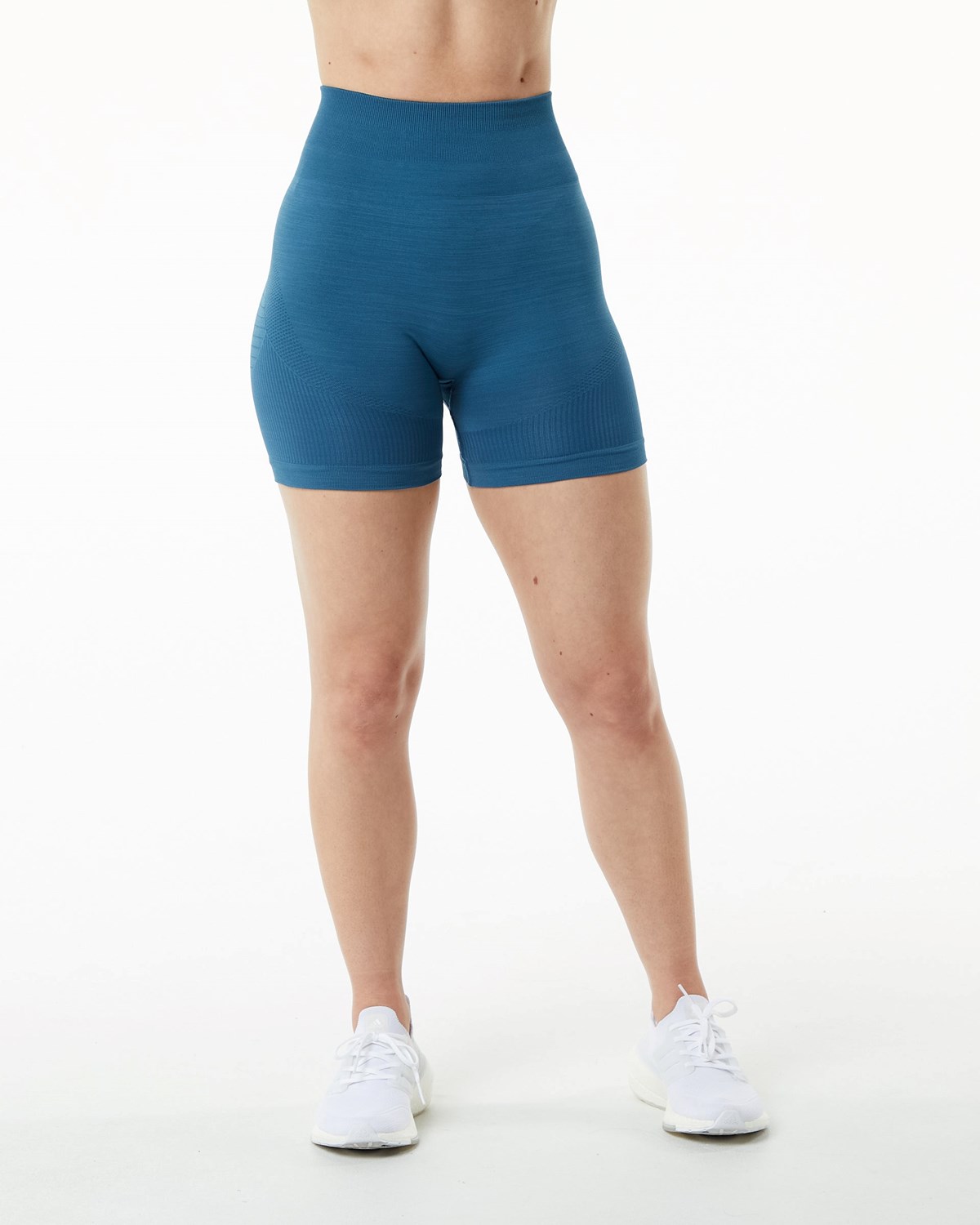 Alphalete High Performance Seamless Kratke Modre | 986-HECNYG