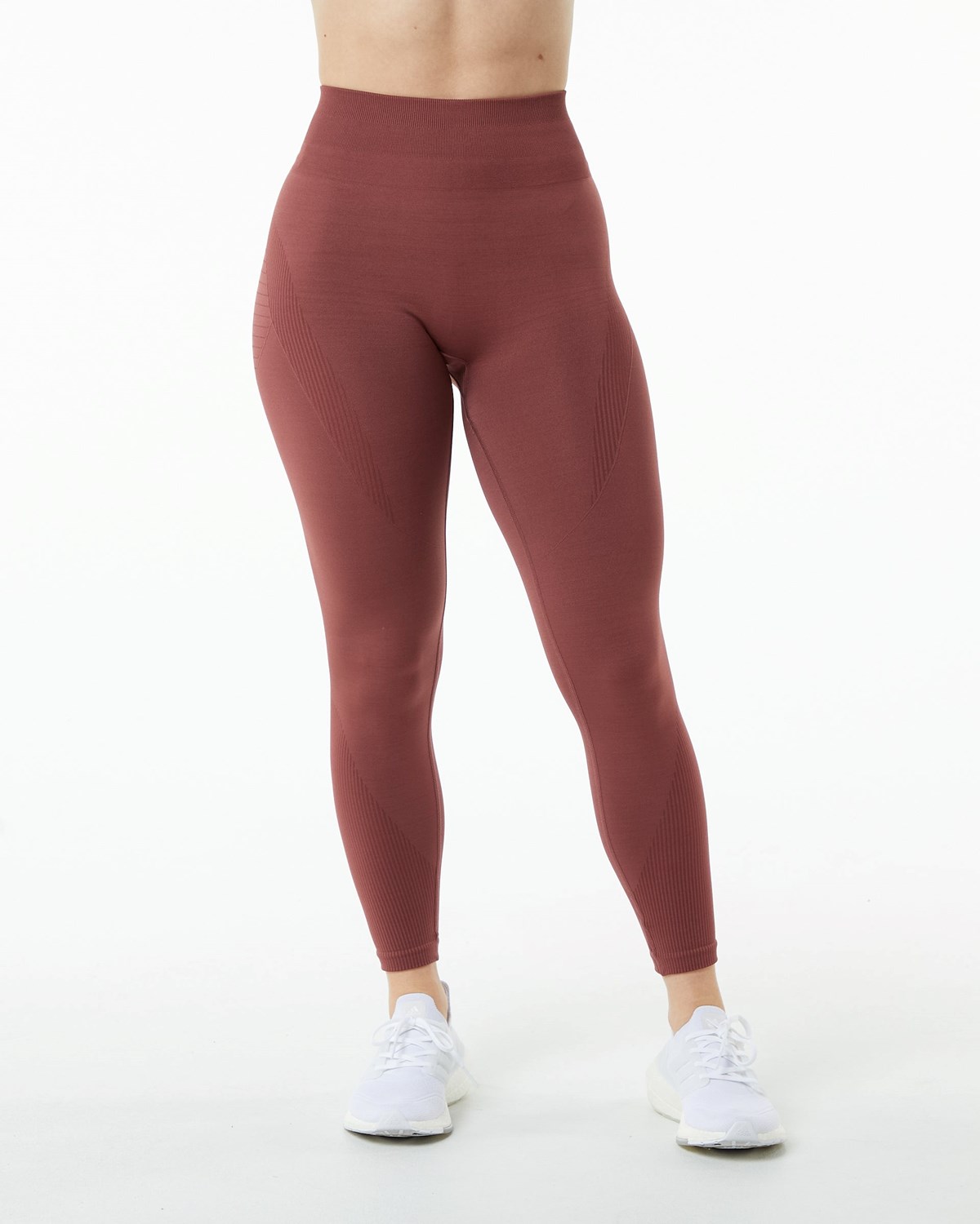 Alphalete High Performance Seamless Legging Gingerbread | 089-LDEUZA