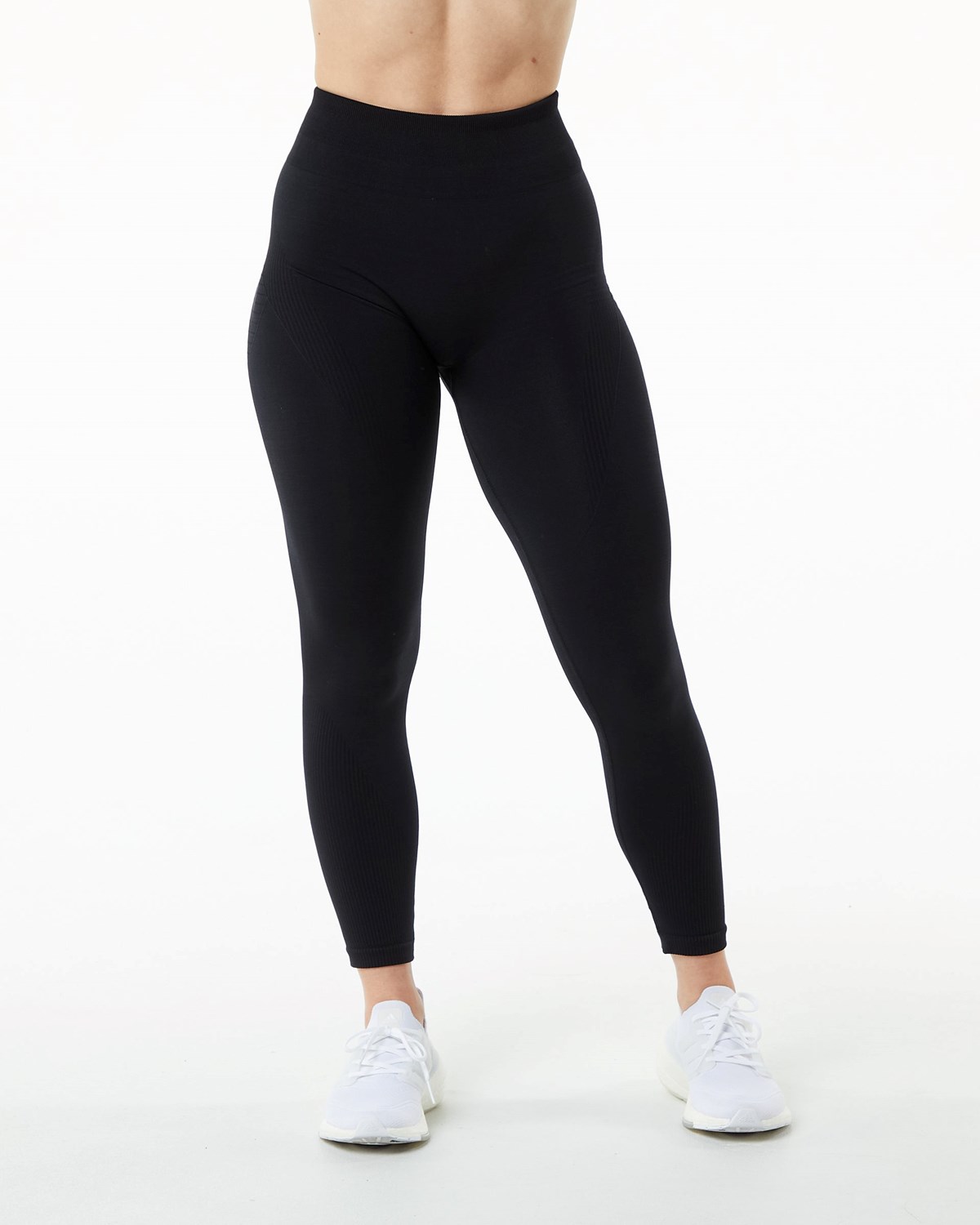 Alphalete High Performance Seamless Legging Čierne | 275-ZVSBYA