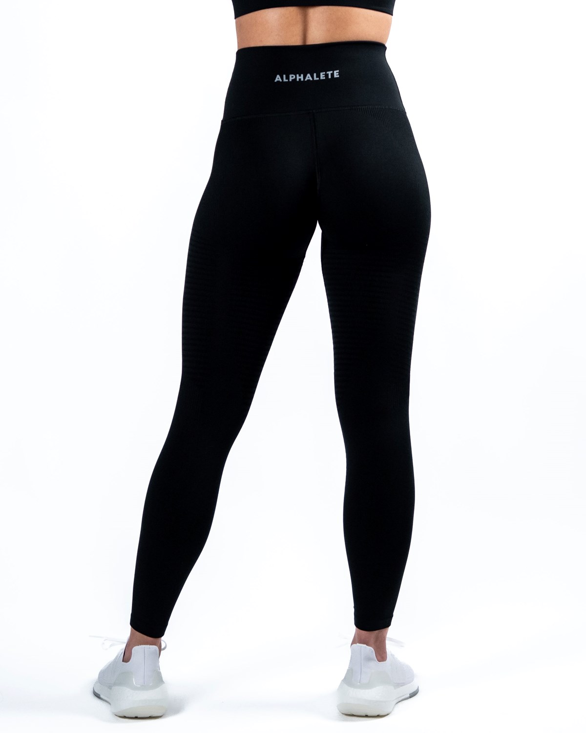 Alphalete High-Performance Seamless Legging Čierne | 416-BMENUI