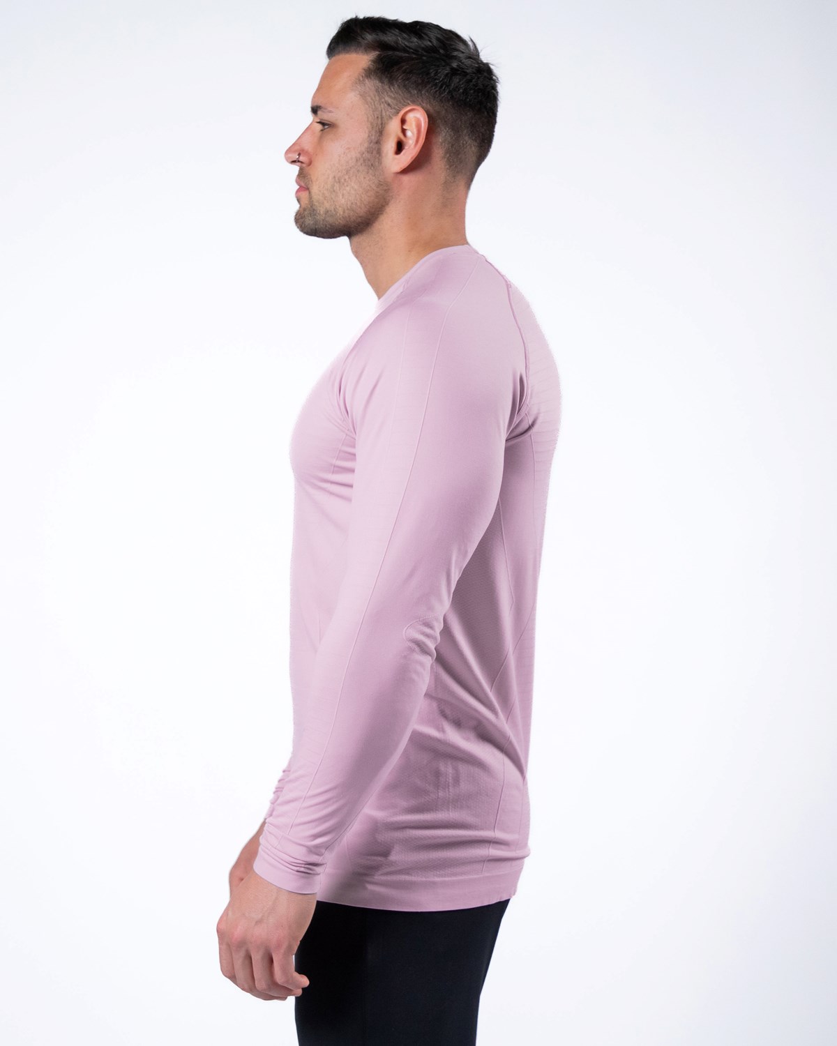 Alphalete High Performance Seamless Long Sleeve Tee Bloom | 062-ZVRFDC