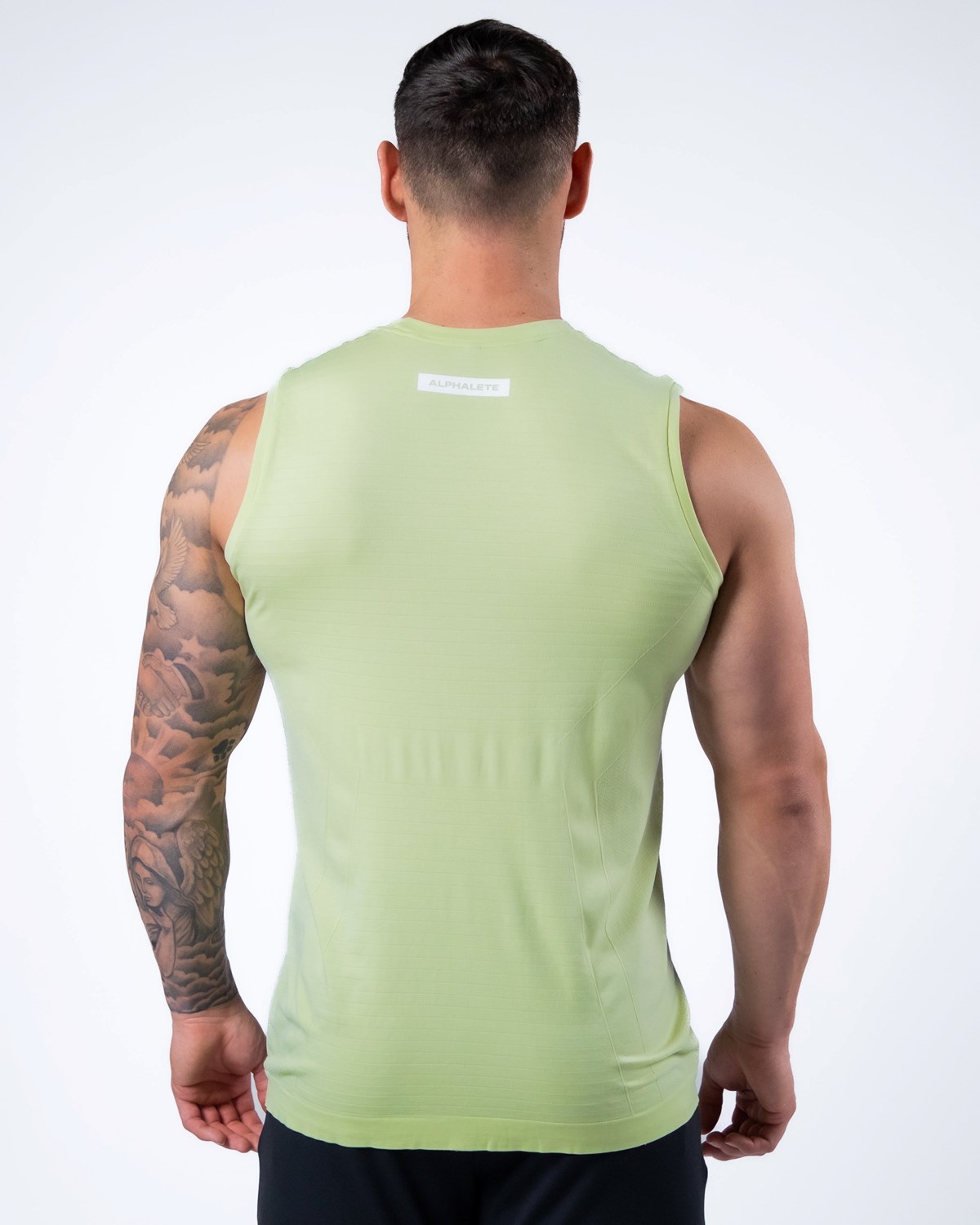 Alphalete High Performance Seamless Tank Frozen Spring | 037-ILOZQE