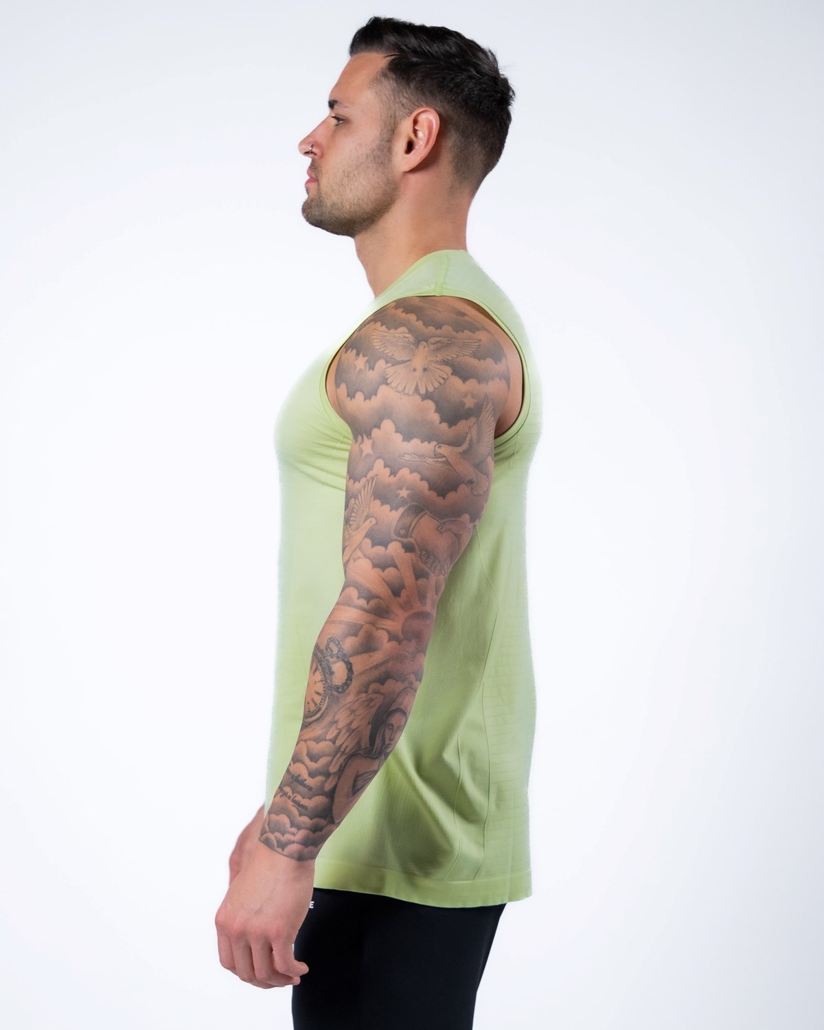 Alphalete High Performance Seamless Tank Frozen Spring | 037-ILOZQE