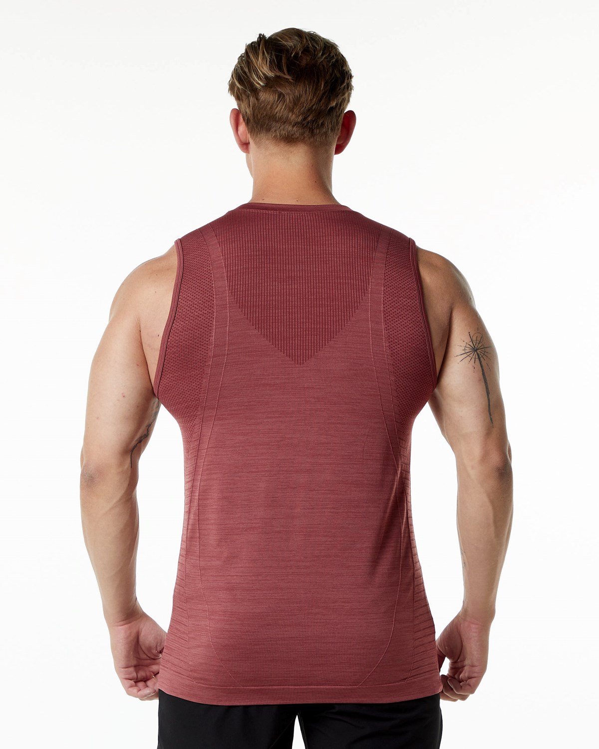 Alphalete High Performance Seamless Tank Gingerbread | 158-TLFMVX