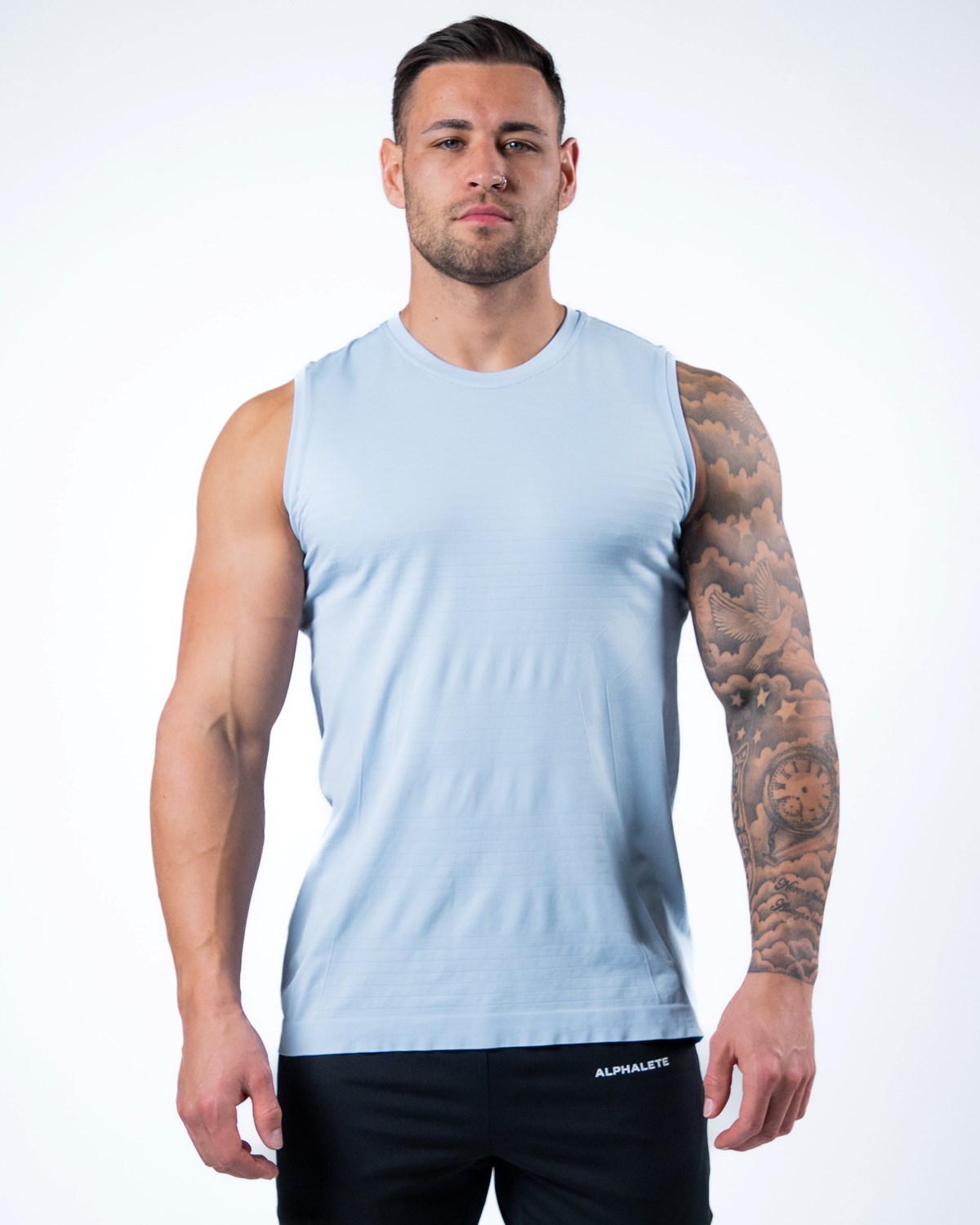 Alphalete High Performance Seamless Tank Modre | 390-AELGTS