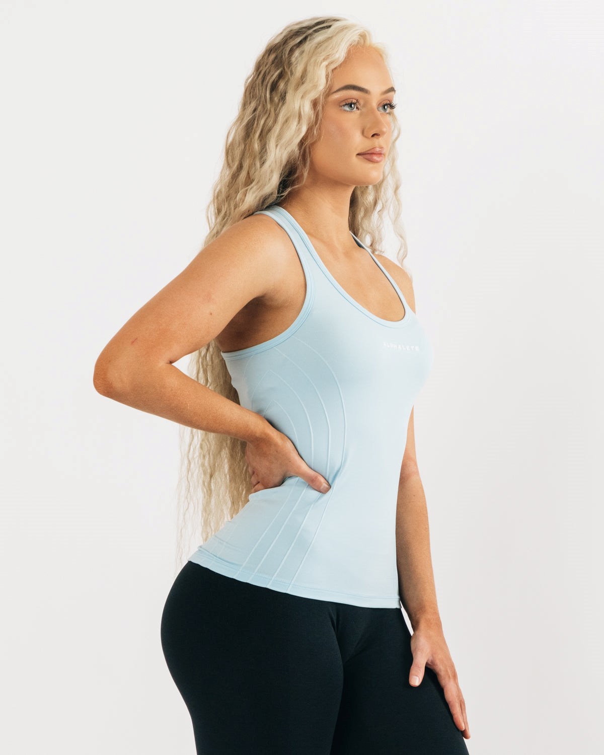 Alphalete High Performance Seamless Tank Modre | 508-XKUFCH