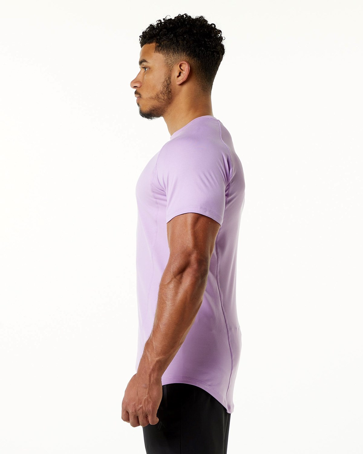 Alphalete High Performance Tee Lavendel | 836-KYUWVG