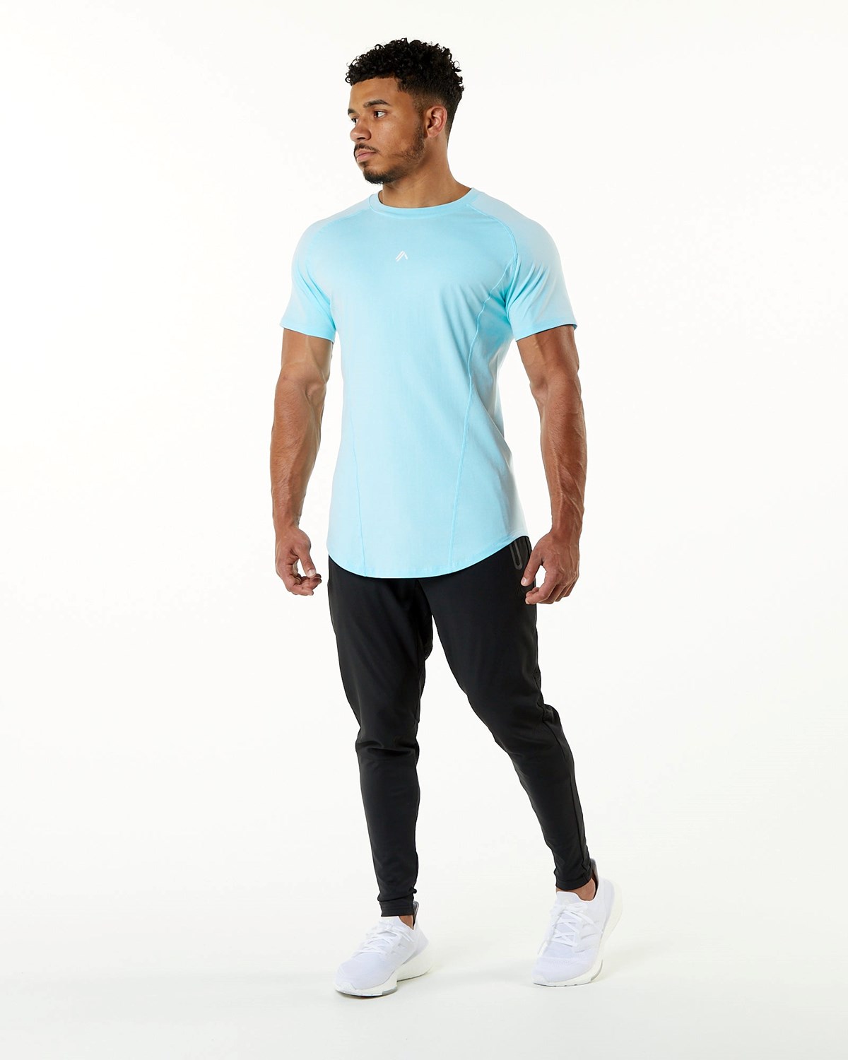 Alphalete High Performance Tee Modre | 183-FKIHNU