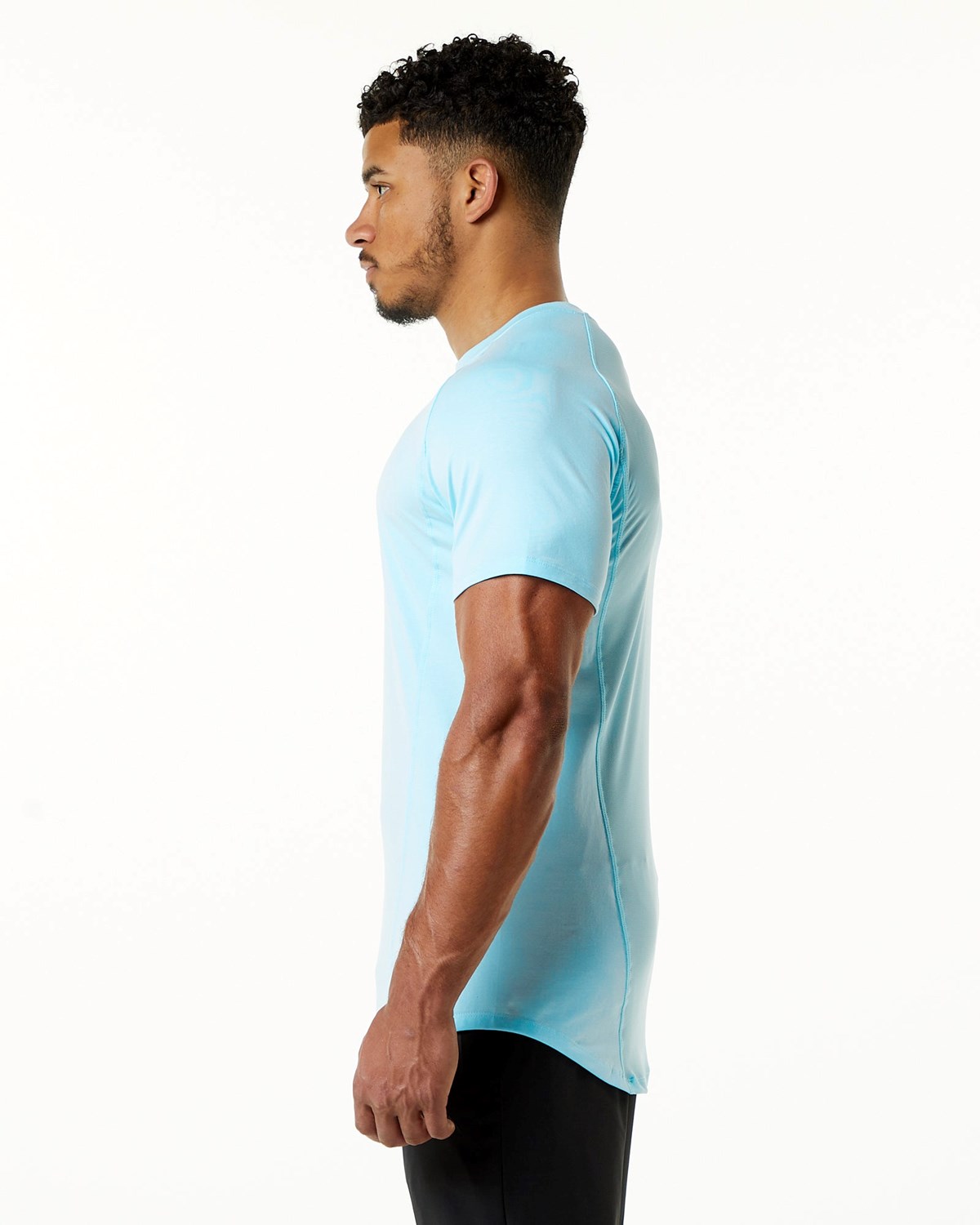 Alphalete High Performance Tee Modre | 183-FKIHNU