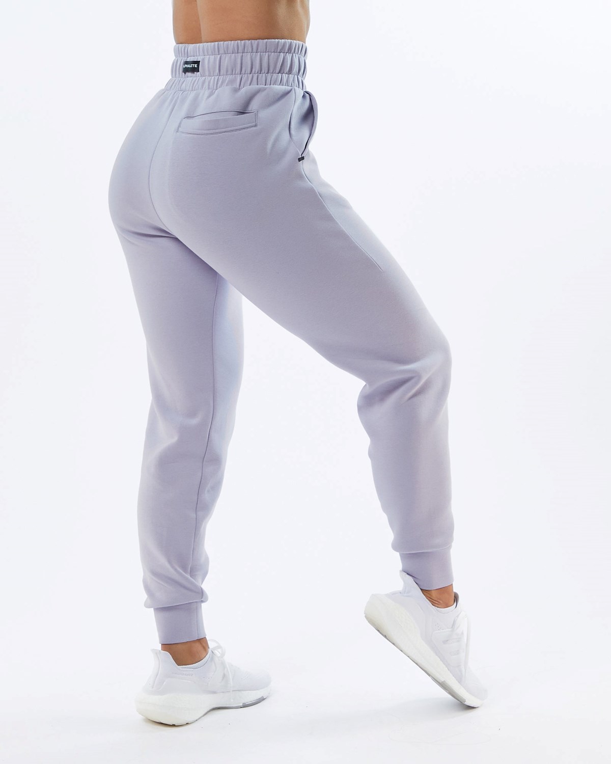 Alphalete Interlock Knit Cuffed Jogger Lilac | 720-WQEUCG