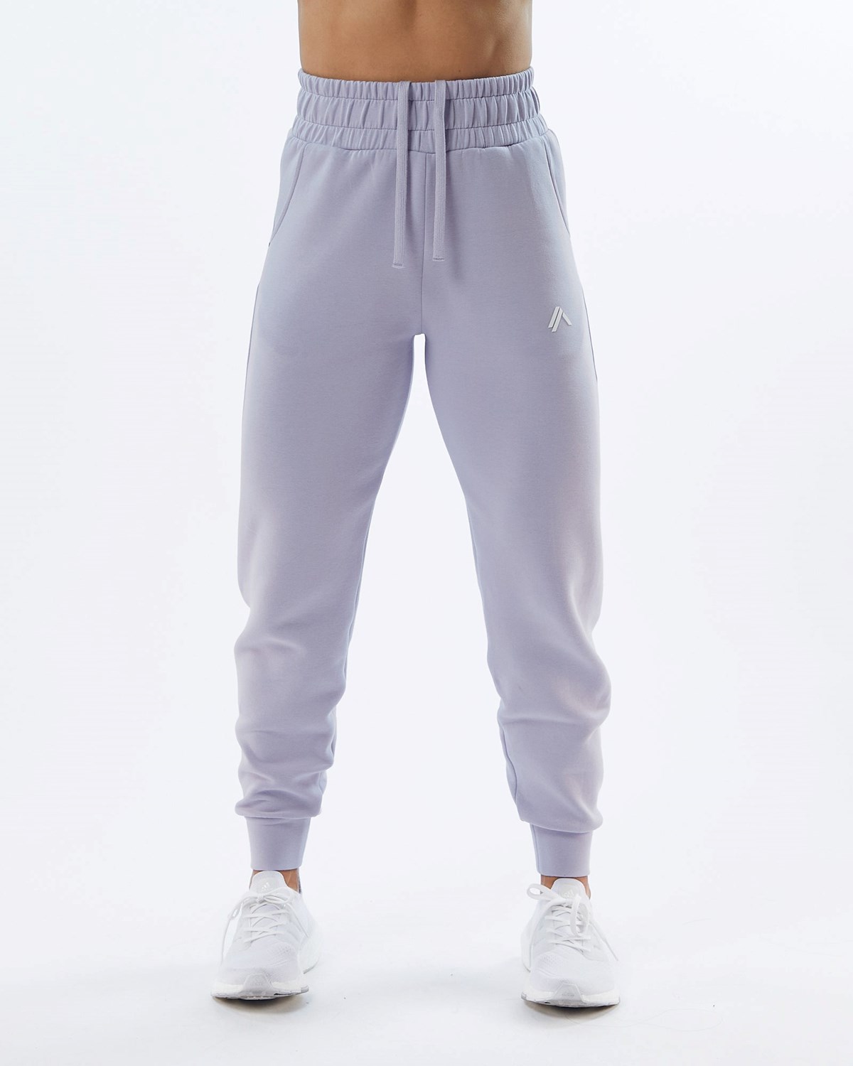 Alphalete Interlock Knit Cuffed Jogger Lilac | 720-WQEUCG