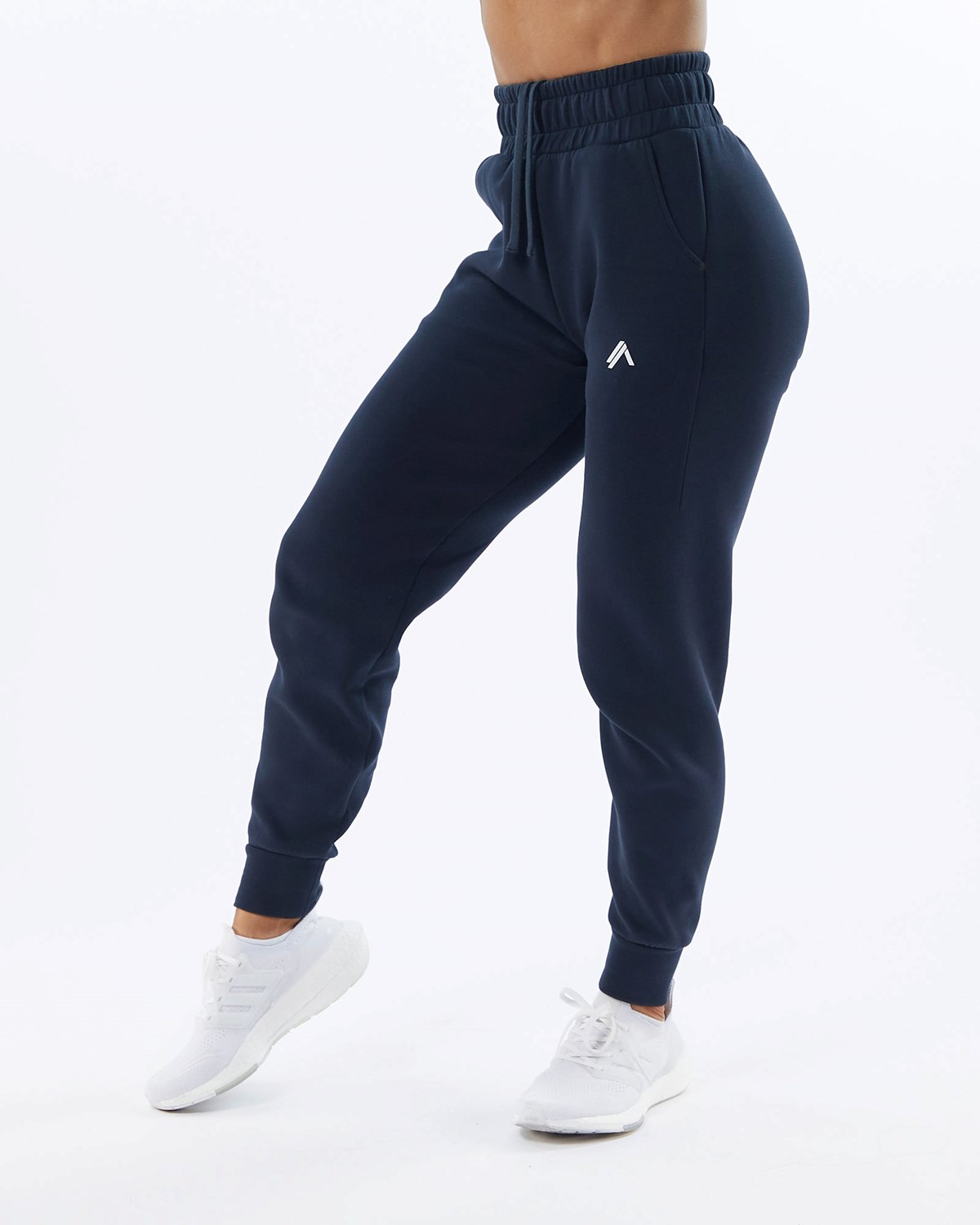 Alphalete Interlock Knit Cuffed Jogger Námornícka Modrá | 053-GDJSXH