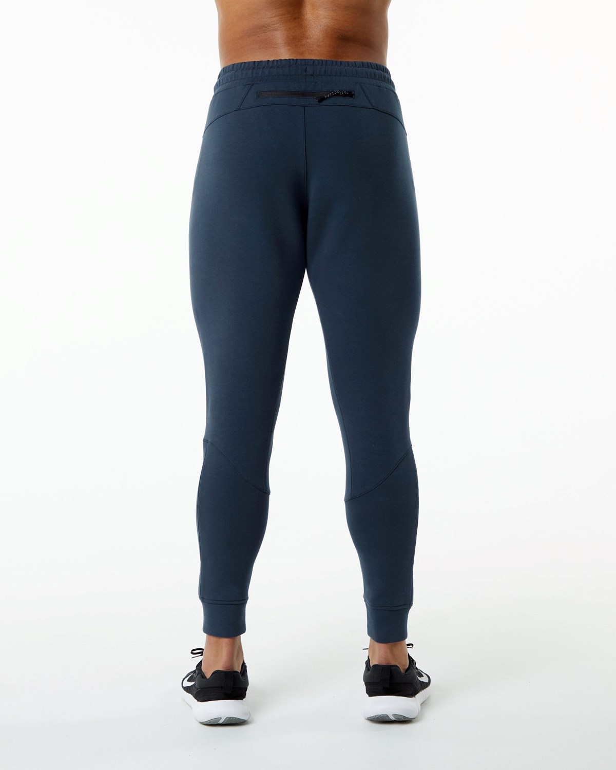 Alphalete Interlock Knit Cuffed Jogger Námornícka Modrá | 195-AGQHWR