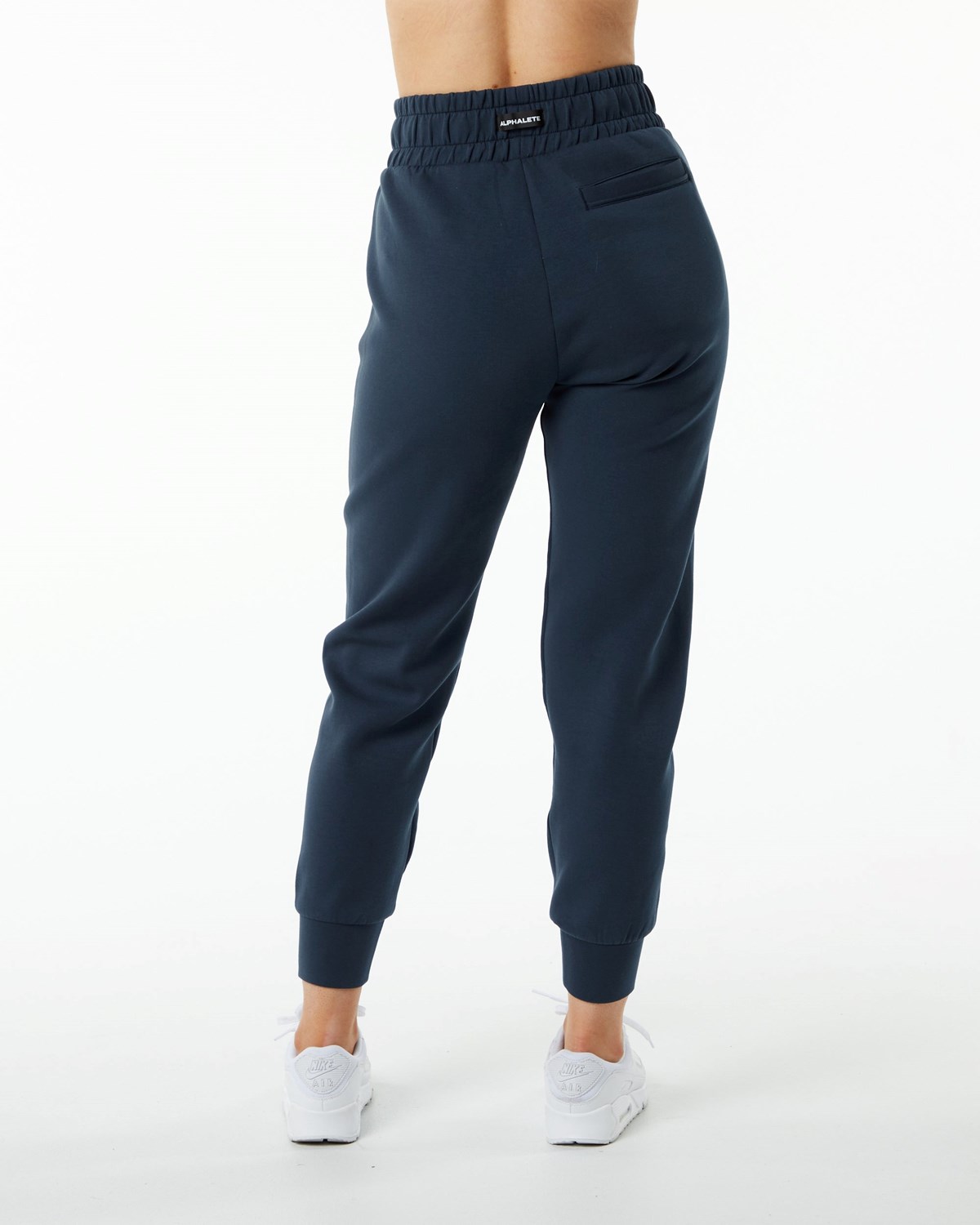 Alphalete Interlock Knit Cuffed Jogger Námornícka Modrá | 621-COGENR