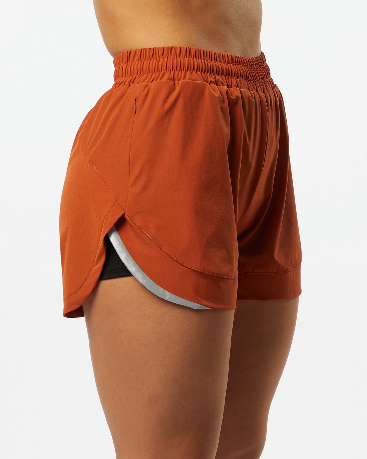 Alphalete Podsite Woven 4-Way Stretch Kratke Sour Tangerine | 627-OAJSDV