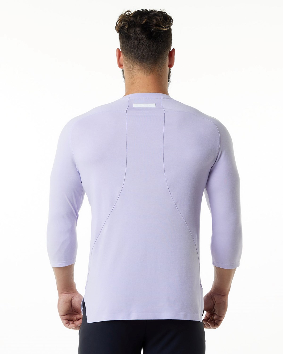 Alphalete Premium 3/4 Sleeve Tee Lilac Haze | 284-LERXAH