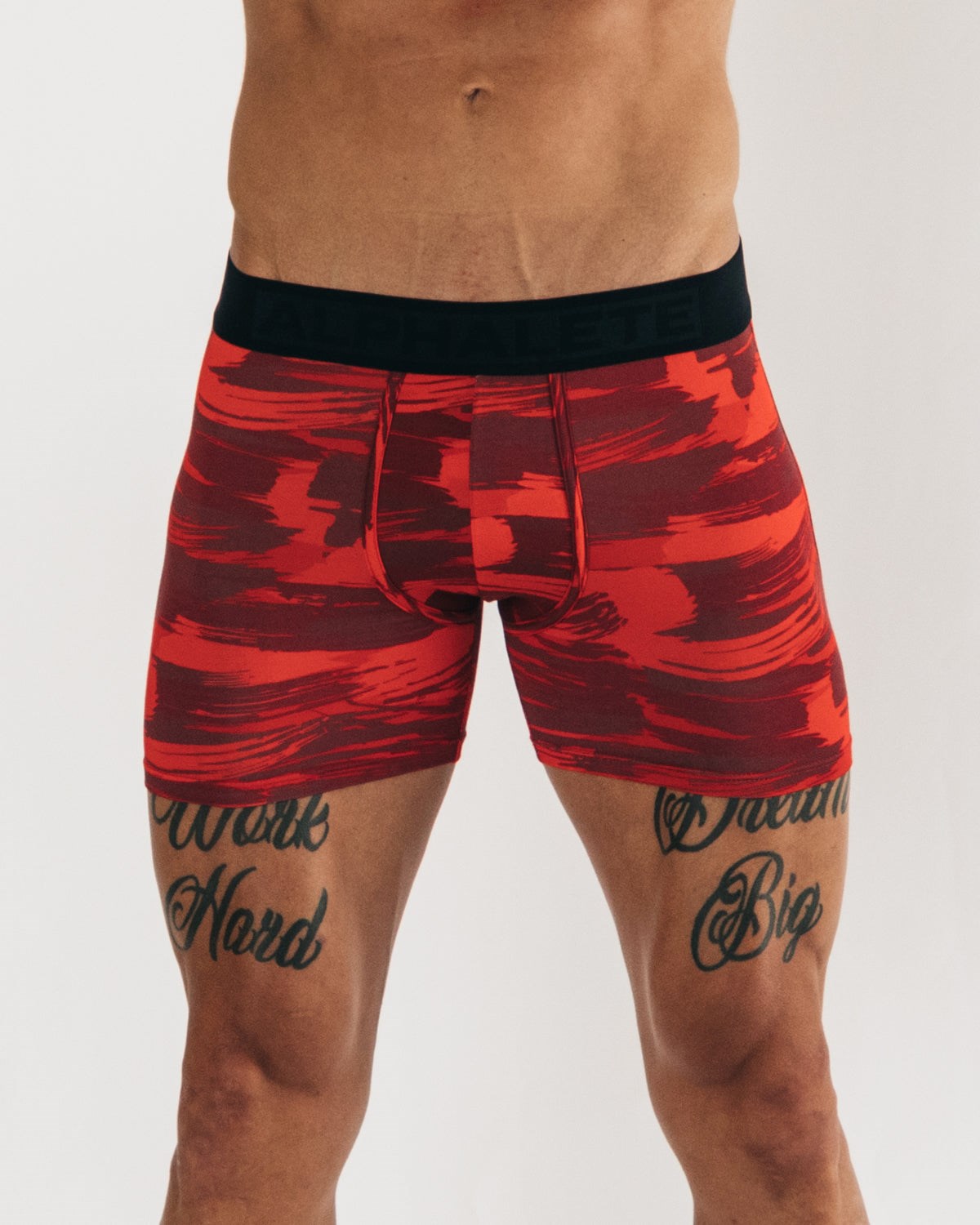 Alphalete Priedušná Modal Boxer Brief Maskacove | 830-JIDRSK