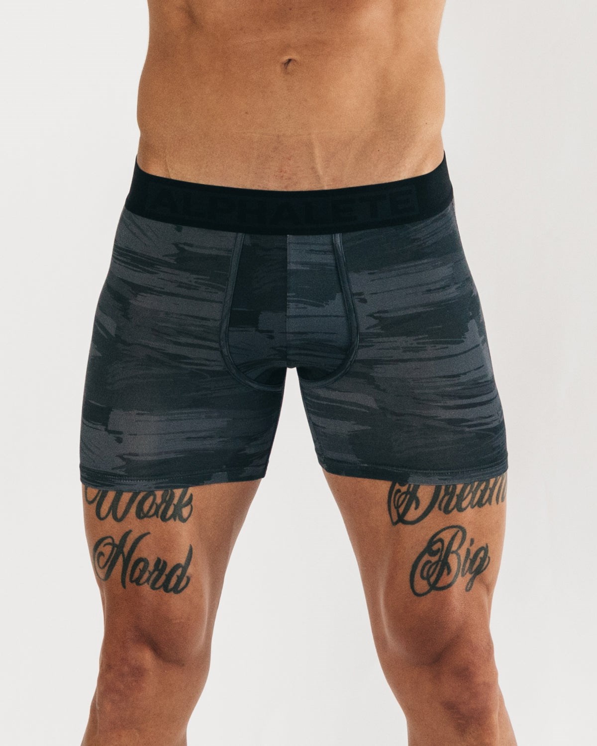 Alphalete Priedušná Modal Boxer Brief Čierne Maskacove | 301-QJWLFV