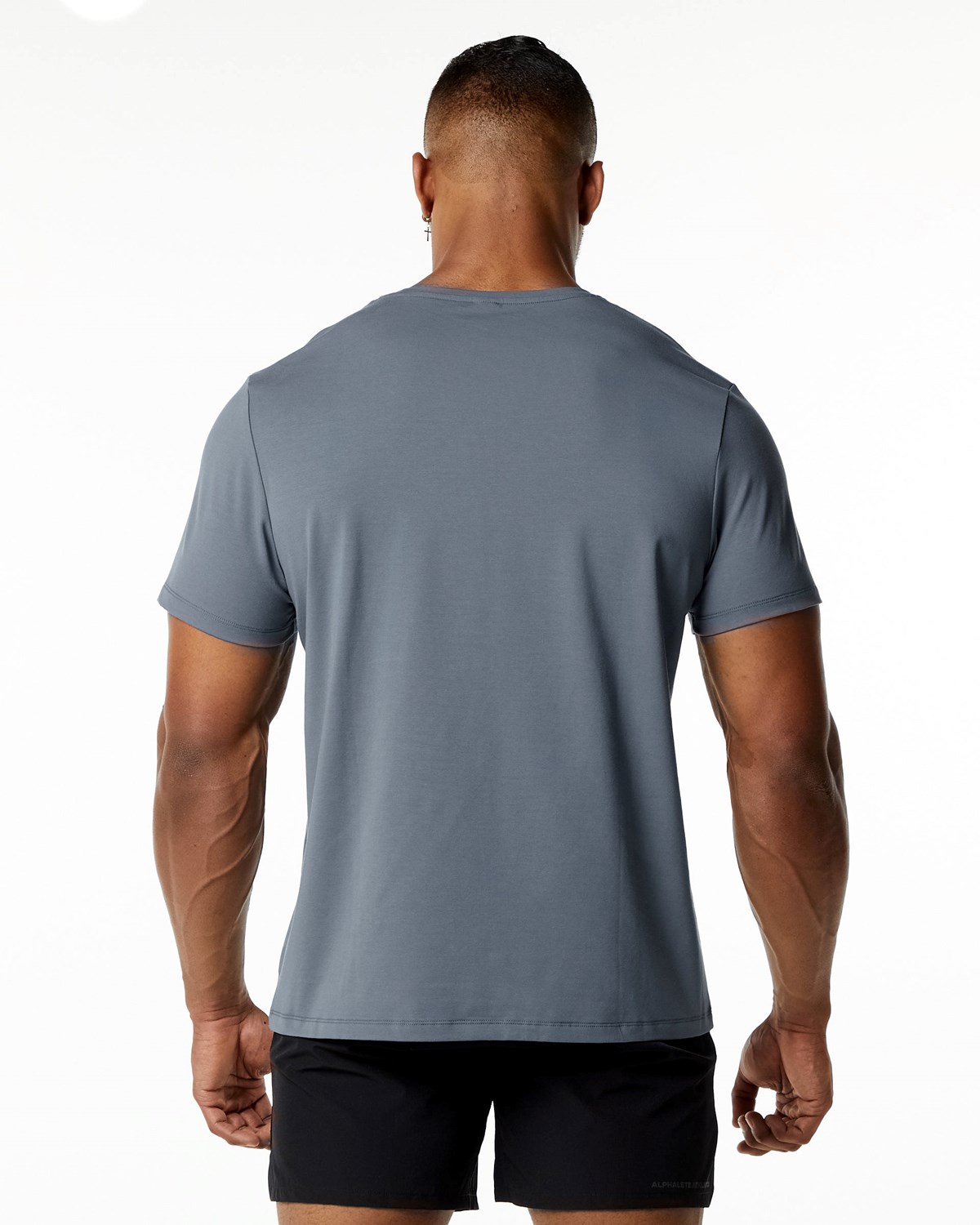 Alphalete Relaxed Fit Tee Carbon | 632-MXPSUH