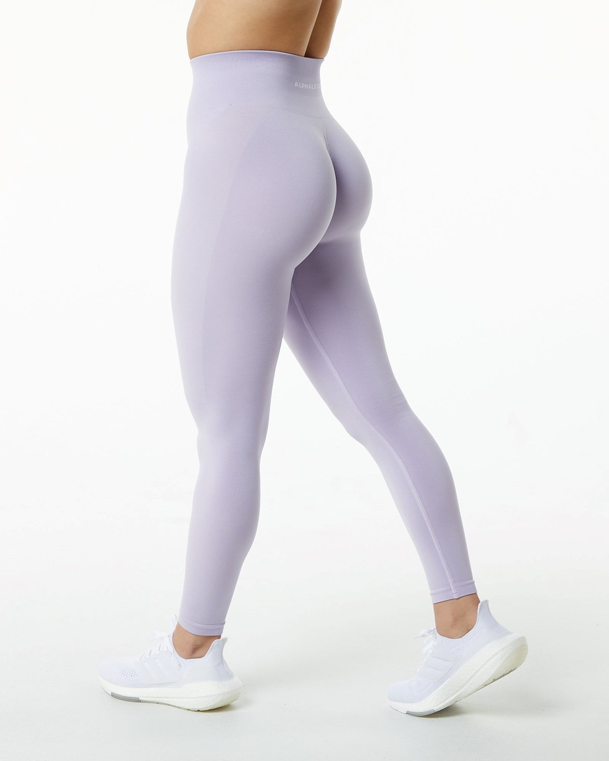 Alphalete Seamless Scrunch Legging Misty Lilac | 019-UVBQFW