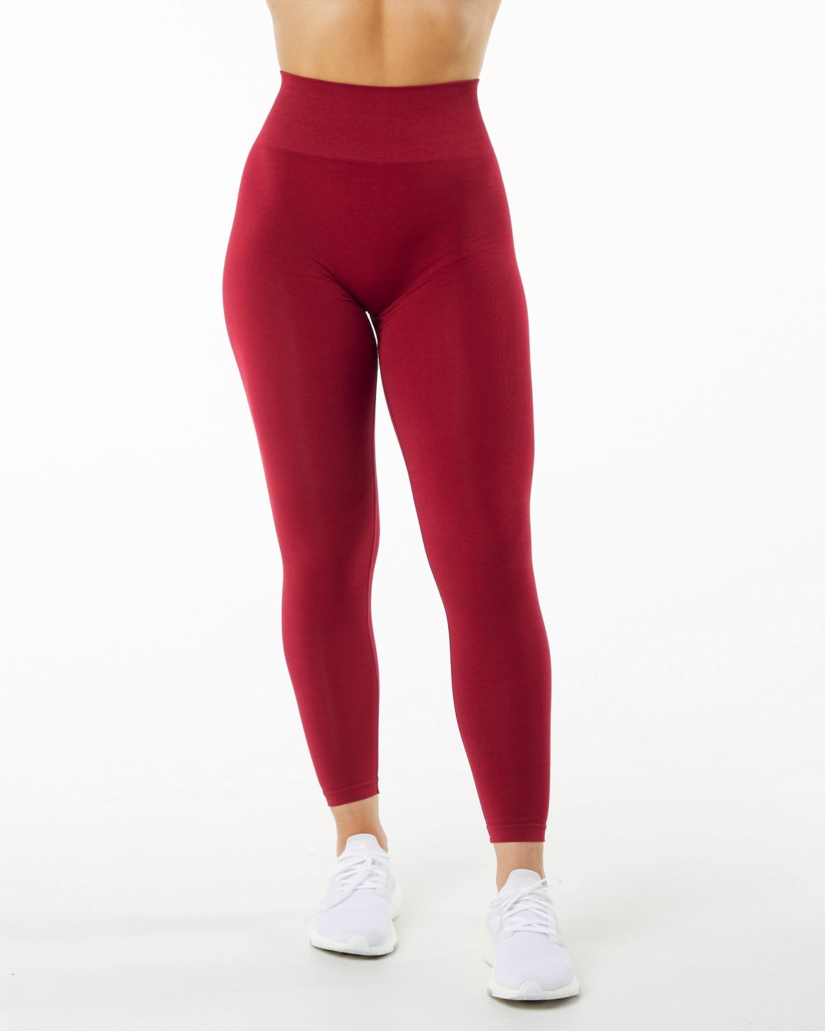 Alphalete Seamless Scrunch Legging Scarlet | 358-JNOQIA