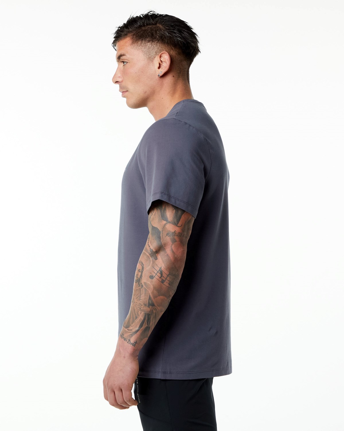 Alphalete Set-In Sleeve Tee Nachový | 327-HMIXLW