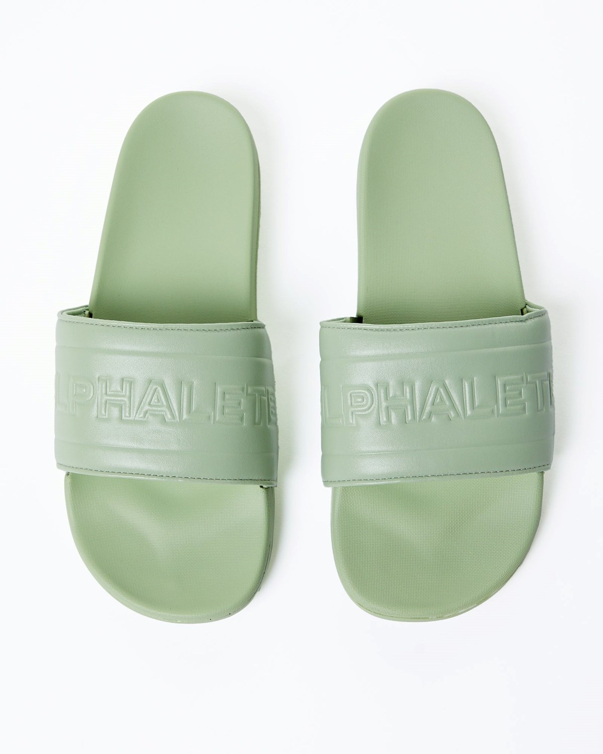 Alphalete Slides Svetlo Zelene | 159-TYPNDM