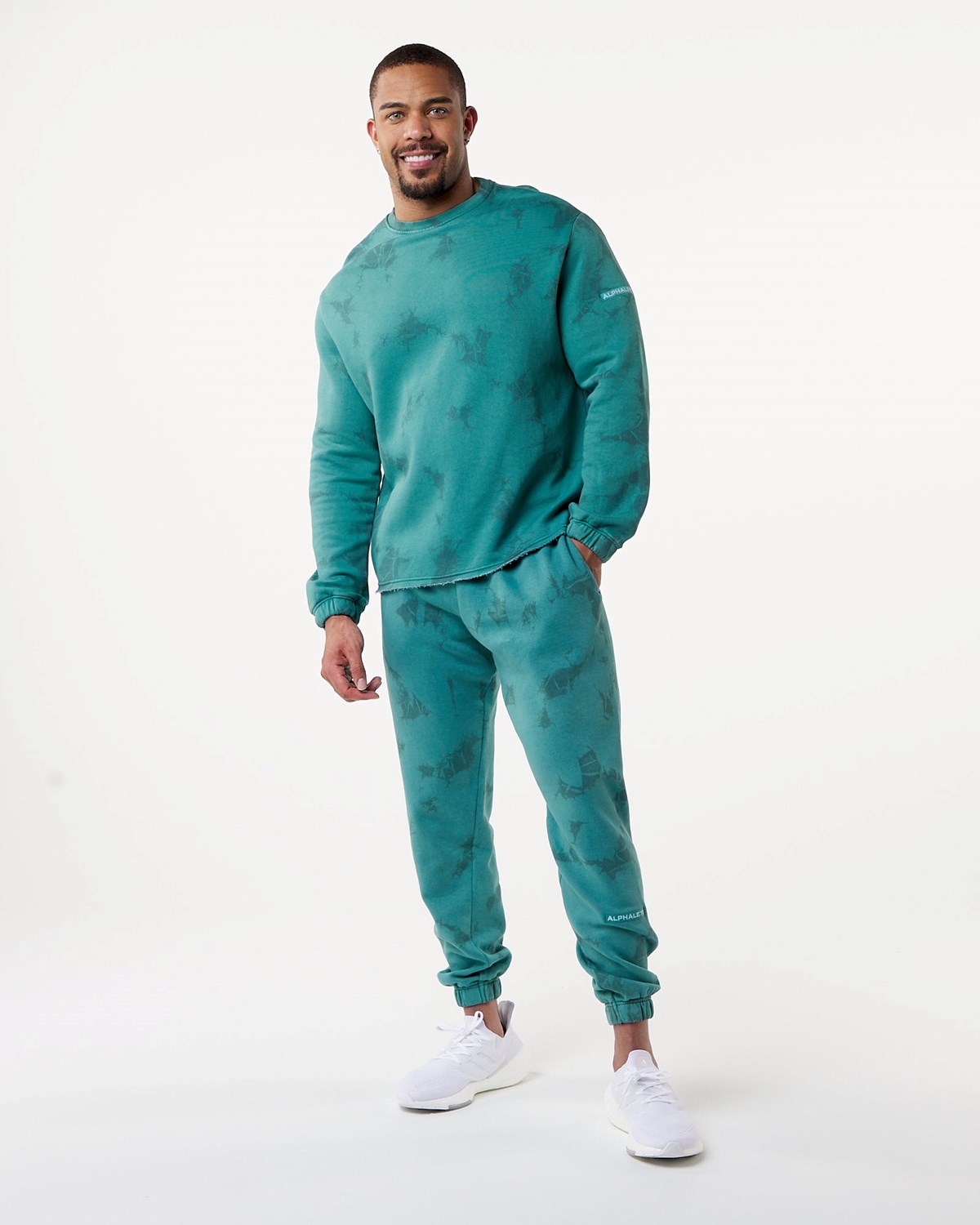 Alphalete Washed Fleece Svetrove Saty Submarine | 432-RKEXNV