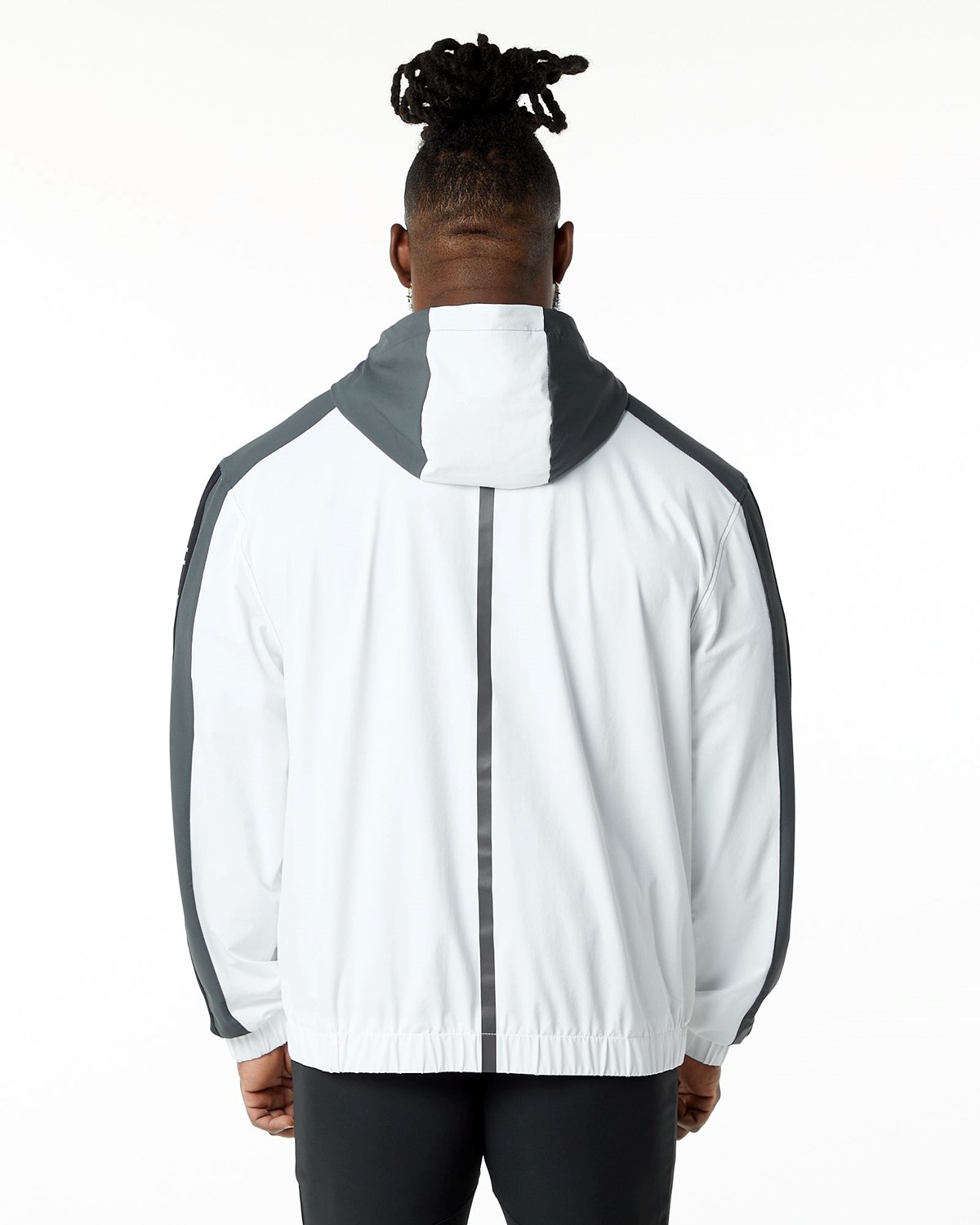 Alphalete Woven Performance Jacket Rocky Mountain | 014-CANBSL