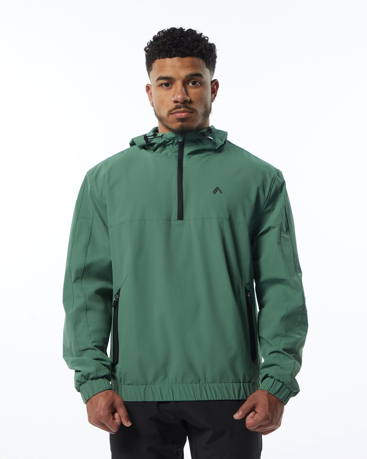 Alphalete Woven Performance Jacket Zelene | 780-YURLGX