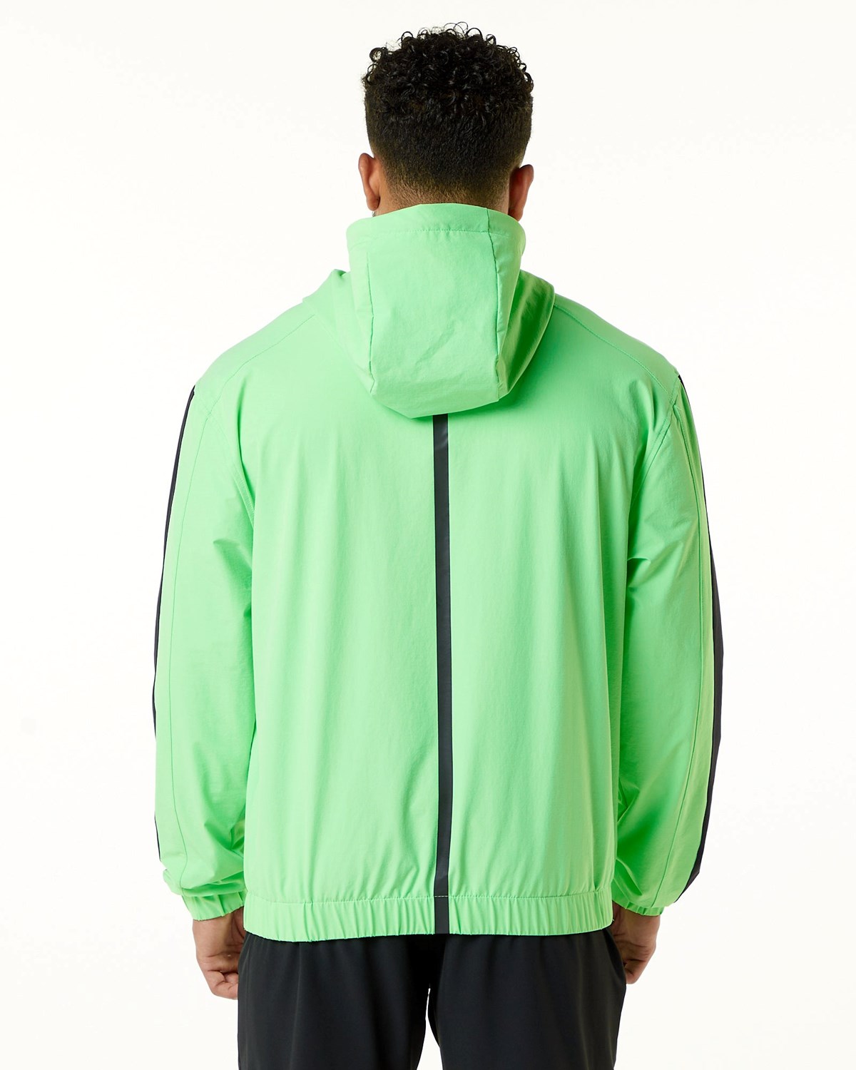 Alphalete Woven Performance Jacket Zelene | 821-NOAWLU