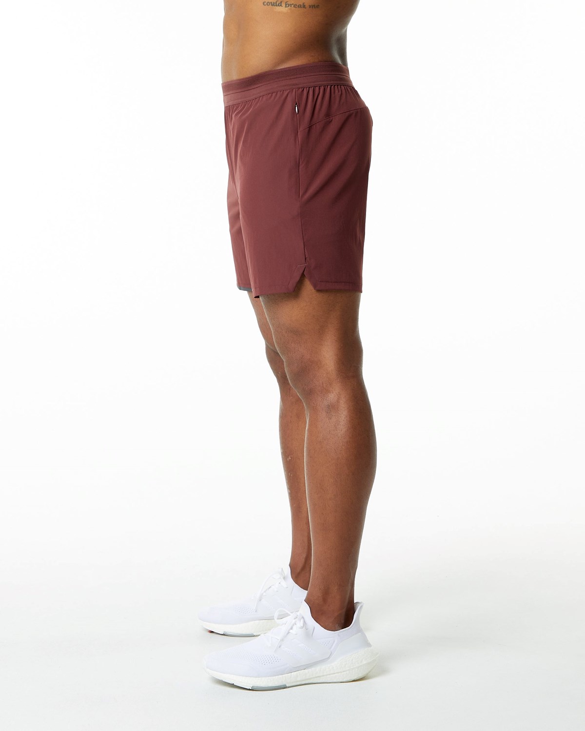 Alphalete Woven Tréningová Kratke Merlot | 061-IEOPHF